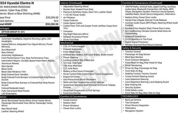 HYUNDAI ELANTRA N 2024 KMHLW4DK1RU020466 image